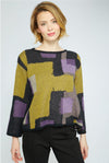 Statement Collage Swing Pullover