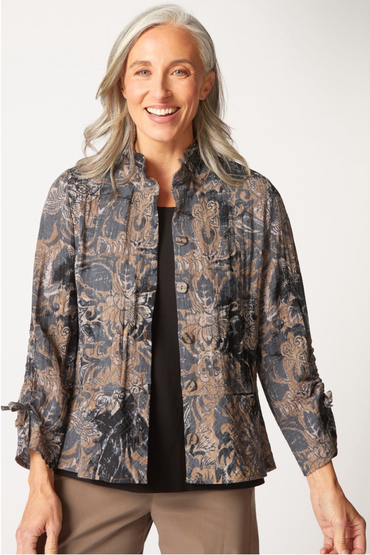 Express Floral Event Jacket