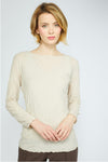 Crinkle Mesh Rushed Layering Tee