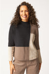 Yin Yang Funnel Neck Pullover