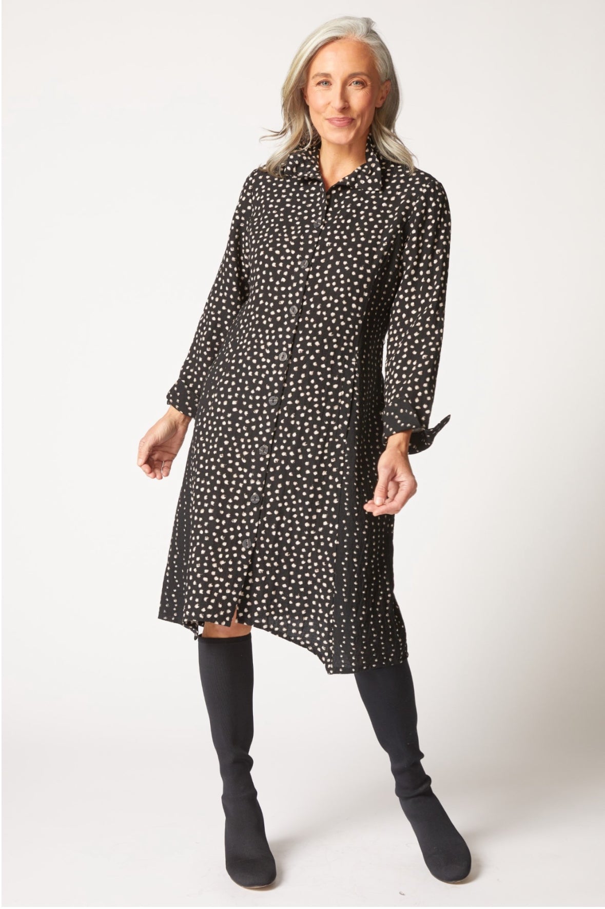Express Dot Mix Artist Dress