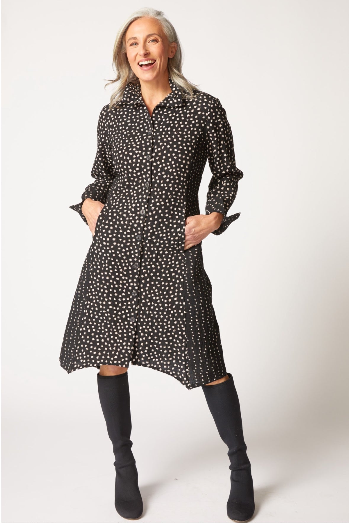 Express Dot Mix Artist Dress