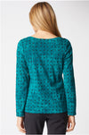 Cozy Rib Tie Dye Easy V-neck