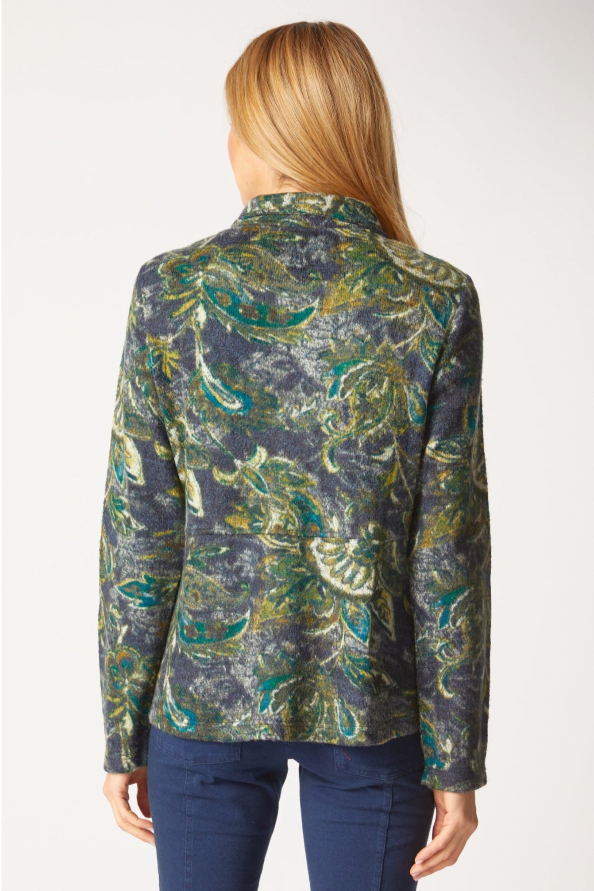Aspen Knit Paisley Highland Jacket