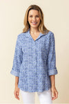 Crinkle cotton Miami boyfriend tunic