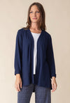 Core travel solid long jacket
