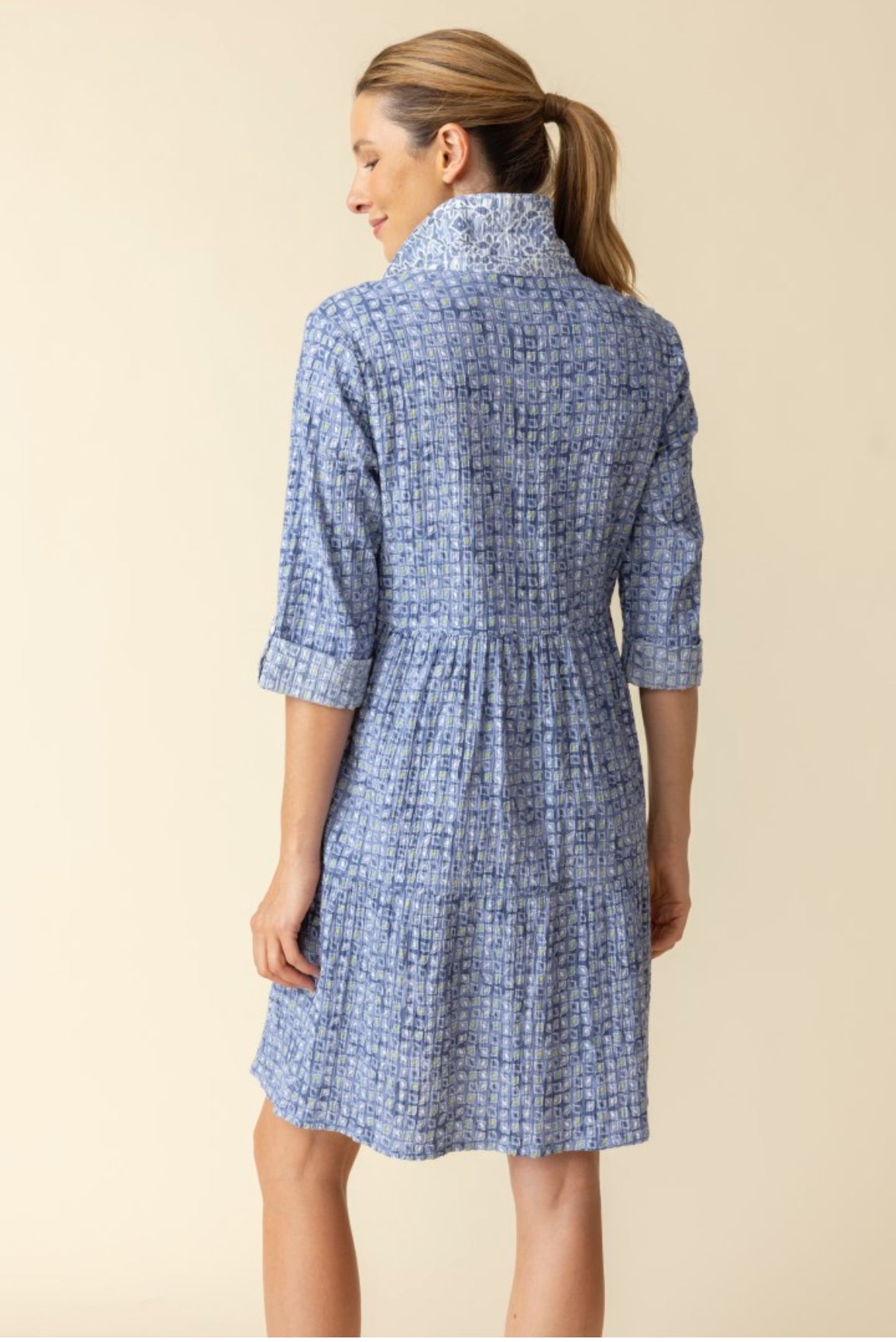 Crinkle Cotton Miami Lanai Dress