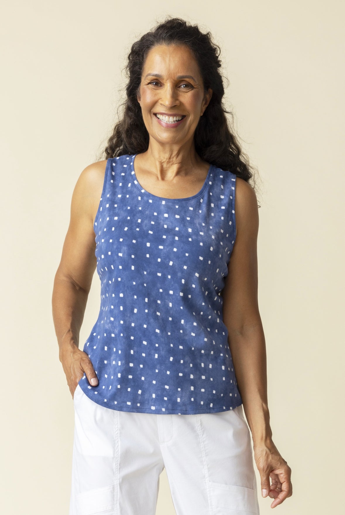 Cozy Rib Title Layering Tank