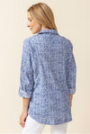 Crinkle cotton Miami boyfriend tunic