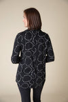 Circle Knit Tie Neck Tunic