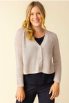 Coastal crochet cardigan