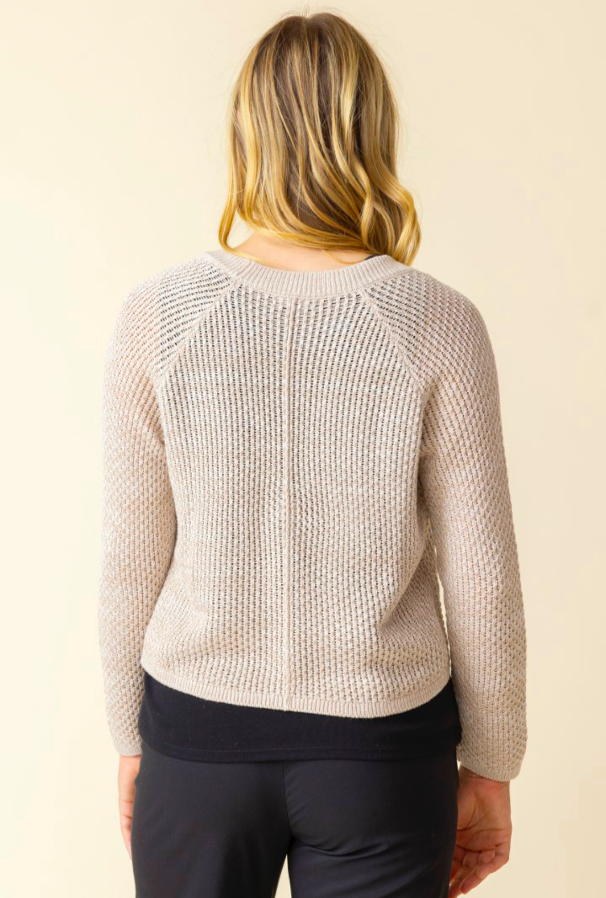 Coastal crochet cardigan