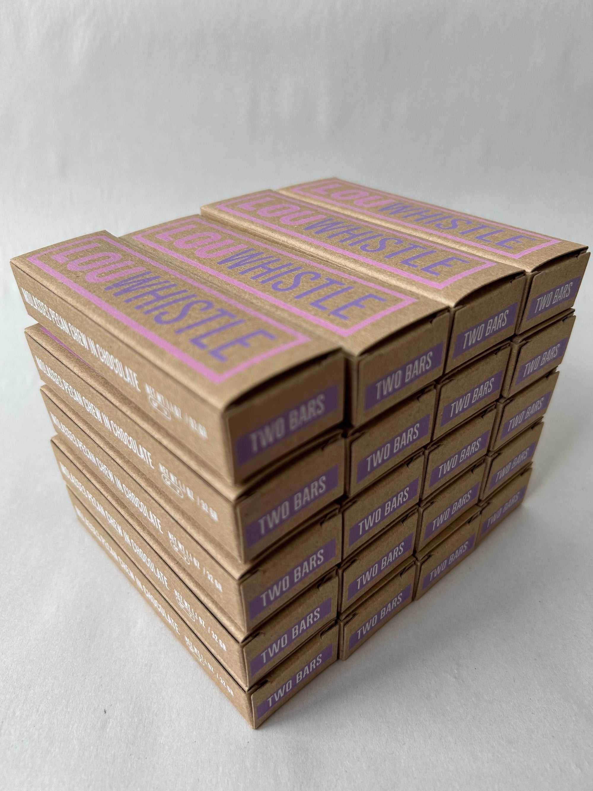 Lou Whistle - Molasses Pecan Chew Covered in Dark Chocolate