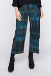 City Stripe Side Pleat Pant
