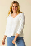 Step into spring pullover