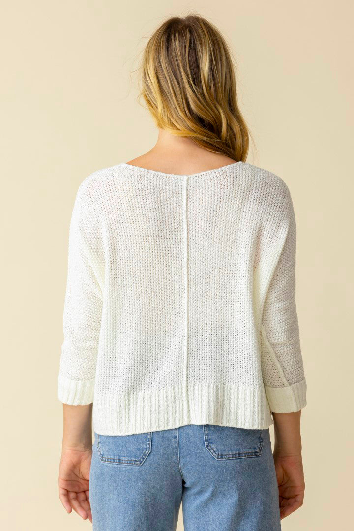 Step into spring pullover
